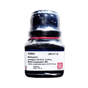 Ninhydrin extrapure AR, ACS, 99%, 10Gm