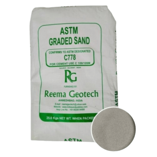 ASTM Graded Sand C778 for cement testing