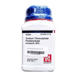 Sodium Thiosulphate Pentahydrate extrapure, 99%, 500Gm
