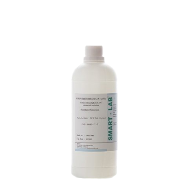 Sodium thiosulphate 0.1N, Na2S2O3.5H20