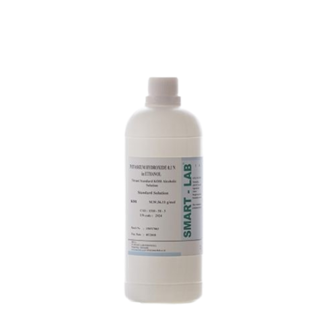 Potassium hydroxide 0.1N (0.1M) in Ethanol, KOH