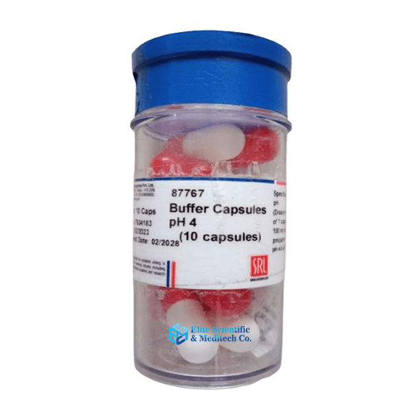 Buffer capsules pH 4 (Pack of 10 capsules)