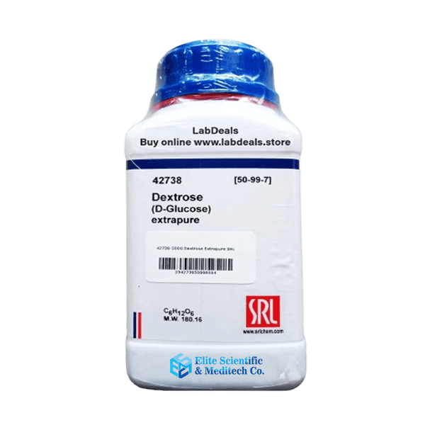 Dextrose extrapure (D-Glucose) AR (C6H12O6), ACS Grade, 500gm