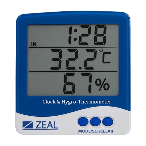 Digital Clock & Hygro Thermometer Zeal PH1100 -50 to + 70°C