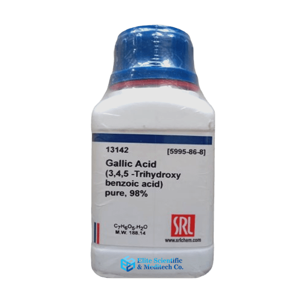 Gallic Acid pure (C7H6O5.H2O), 98% 100Gm, SRL