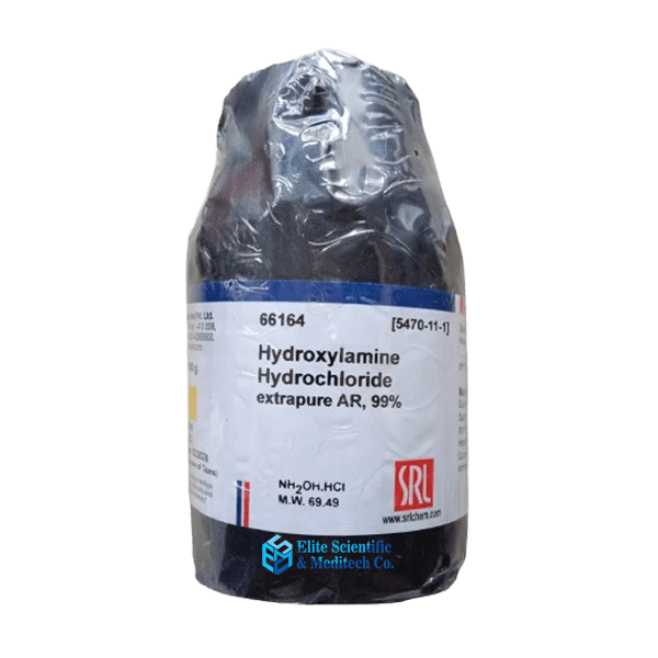 Hydroxylamine Hydrochloride Extrapure AR Grade (NH2OH.HCl), 99% 100Gm