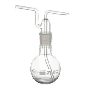 Wash Bottles with interchangeable head, ESMC, Glassco, UK