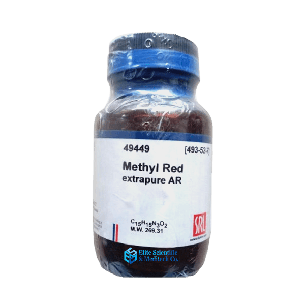 Methyl Red extrapure AR Grade (C15H15N3O2), 25 Gm