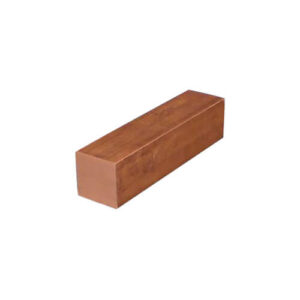 Rectangular Cylinder, 25 mm, Copper/Pitol