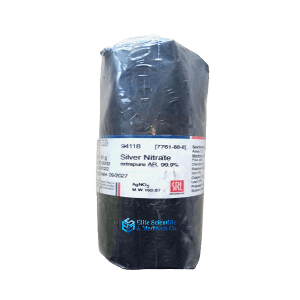 Silver Nitrate extra pure AR (AgNO3), 99.9% 10Gm