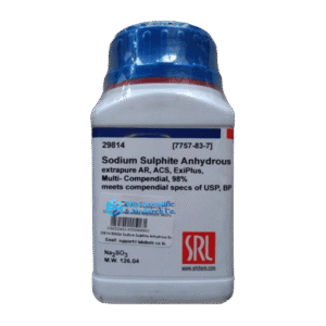 Sodium Sulphite Anhydrous Extrapure AR (Na2SO3), 98% 500Gm