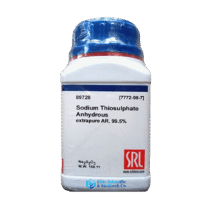 Sodium Thiosulphate Anhydrous Extrapure AR (Na2S2O3), 99.5% 500Gm