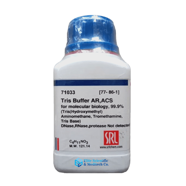 Tris Buffer (C4H11NO3) AR, ACS for molecular biology, 99.9% 100Gm