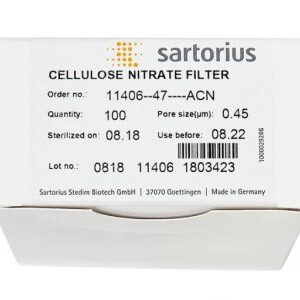 Cellulose nitrate filter paper; Sartorius, Germany