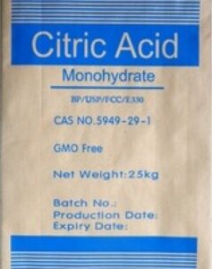 Citric acid monohydrate