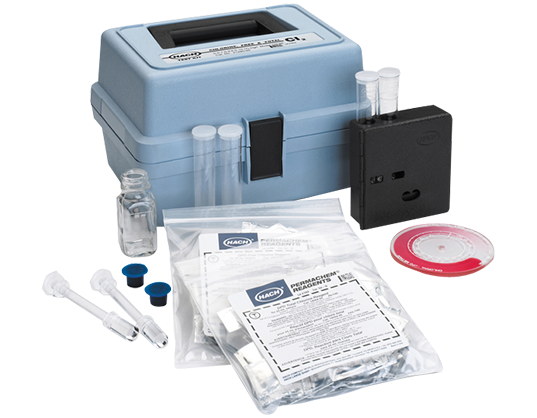 Free and total chlorine test kit CN-80