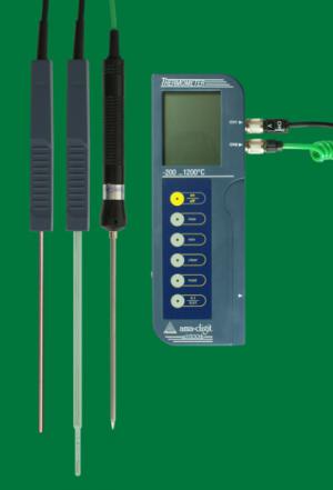 Electronic thermometers -200…+1200°C