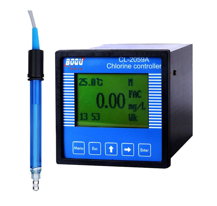 Online residual chlorine analyzer, CL-2059A