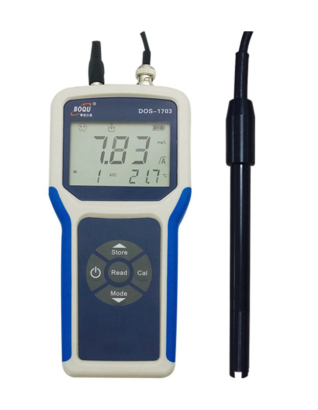 Portable dissolved oxygen meter, DOS-1703