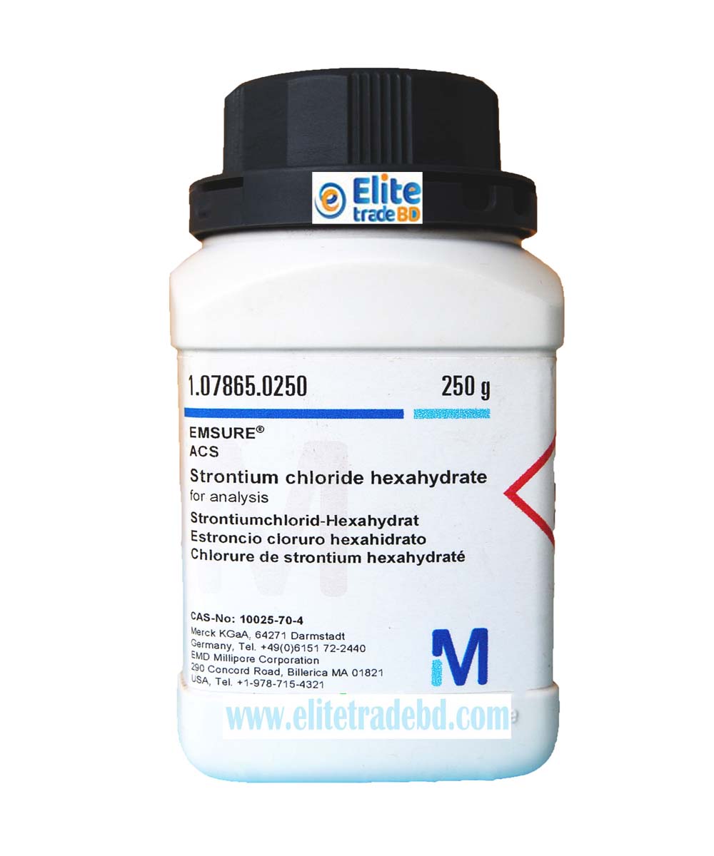 Strontium chloride hexahydrate for analysis EMSURE® ACS