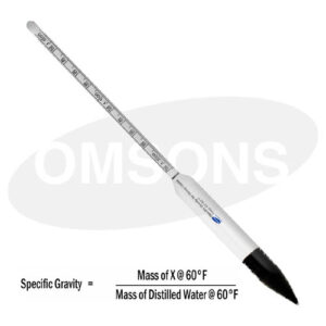 Specific Gravity Thermometer Scale _ESMC, Germany