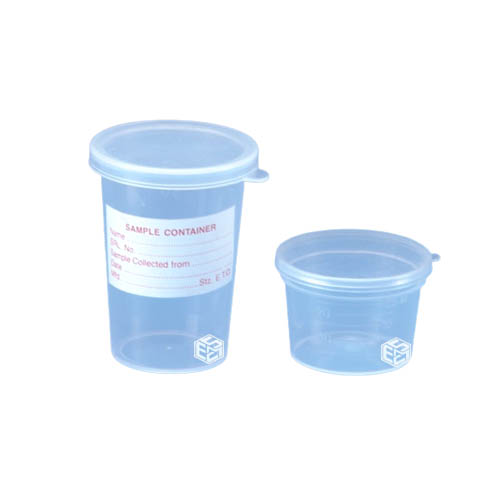 Sample Container (Press & Fit Type) 25 ml Plastic_ESMC_Polylab