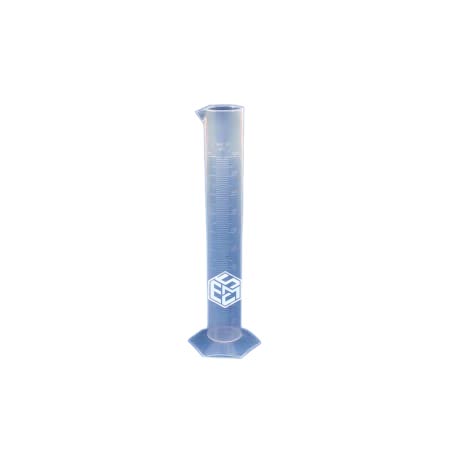 Plastic Measuring Cylinder 25 ml White color ESMC-Polylab