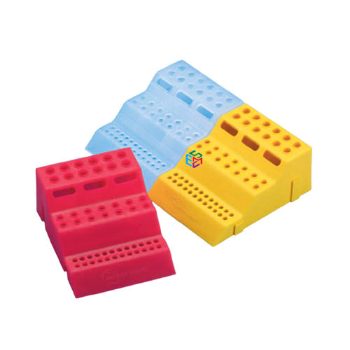 3 Step Interlocking Micro Tube Rack _ESMC, Tarsons