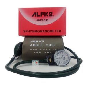 Blood pressure machine with stethoscope