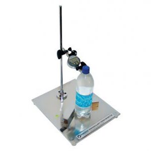 Digital LCD display adjustable bottle perpendicularity tester