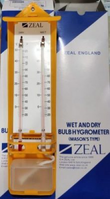 Hygrometer (Dry & Weight) Mason’s type, England
