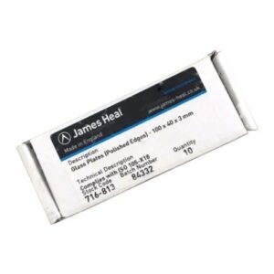 Perspiration Testing Glass Plates 100x40x3mm, James Heal