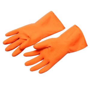 Hand Gloves Orange Color, China