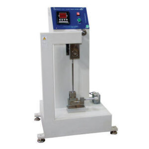 Touch control izod and charpy impact testing machine