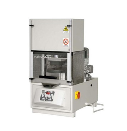 Laboratory hydraulic button press