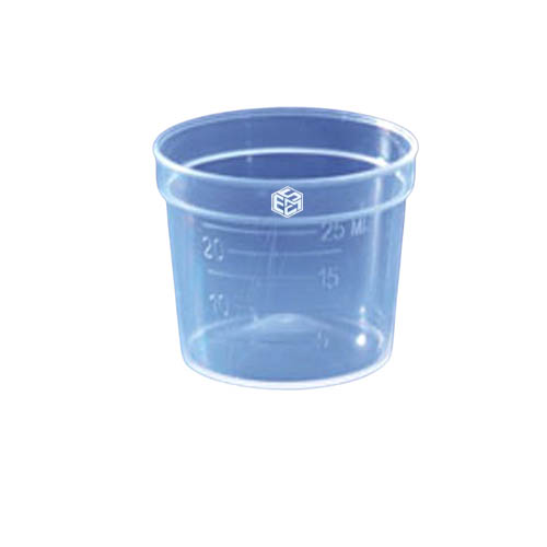 Medicine cup 25 ml _ESMC_Polylab