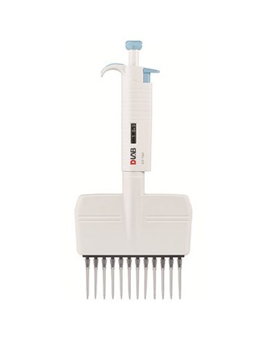 Multi channel adjustable volume pipette