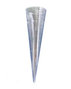 Imhoff cone poly plastic, graduated