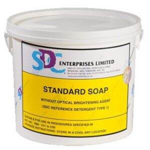 Standard Soap without OBA, 1.5kg/tub SDC, UK