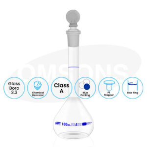 Volumetric Flask Class A with USP _ESMC, Germany