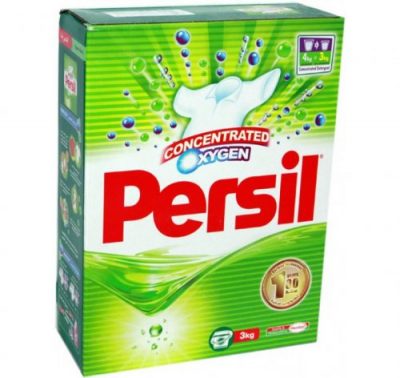 White persil detergent