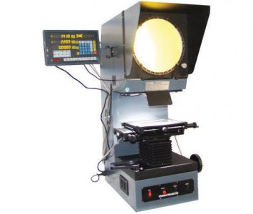 Profile projector – digital linear & angular measurements